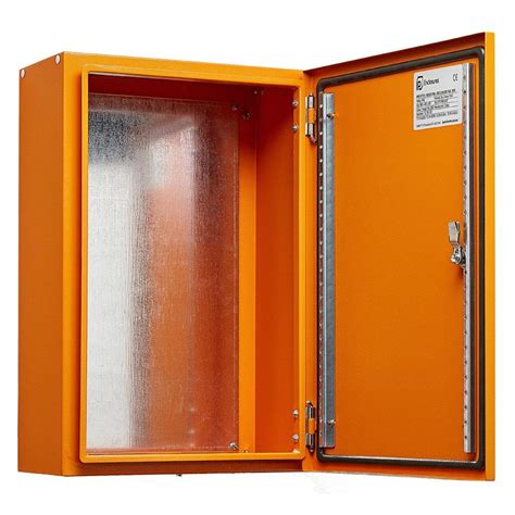 electrical box orange|metal terminal box.